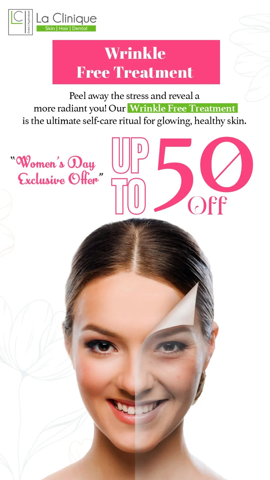 Wrinkle Free Treatment in Kokapet with 50% offer