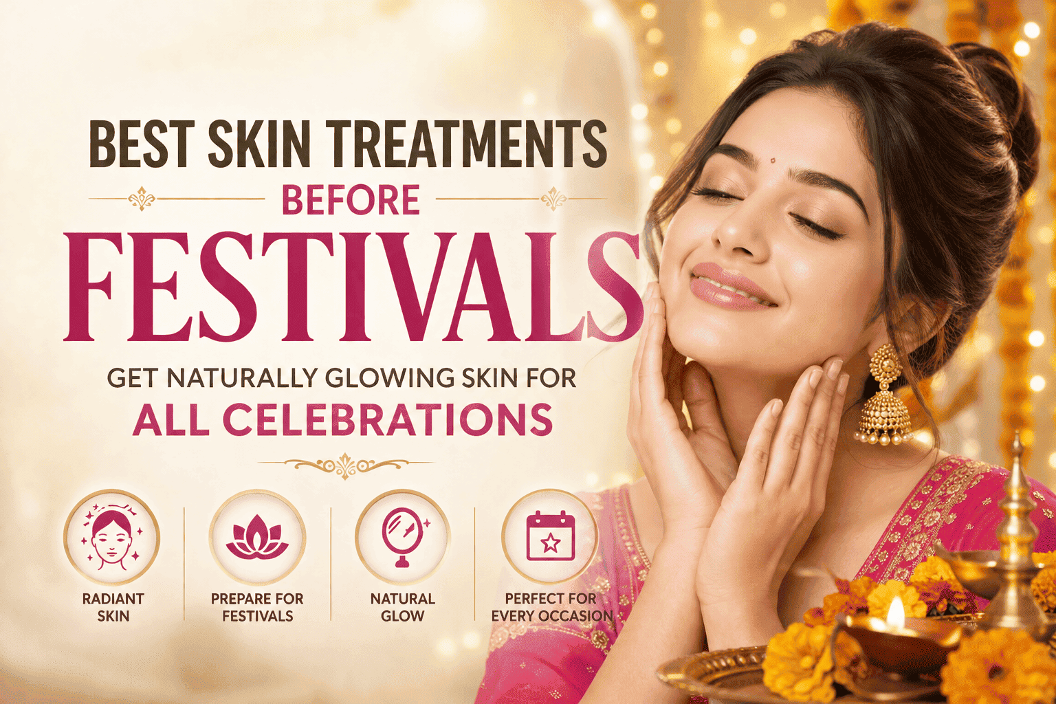 Best Skin Treatments Before Festivals