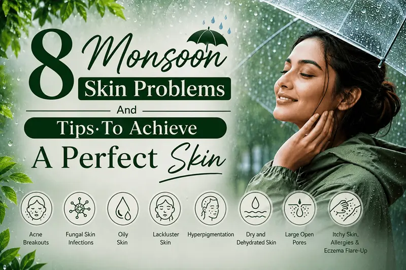 8 Monsoon Skin Problems