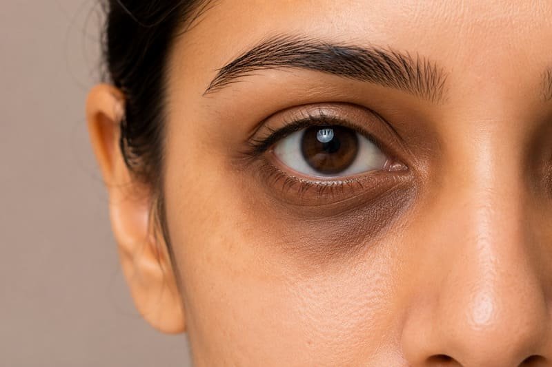Pigmented dark circles