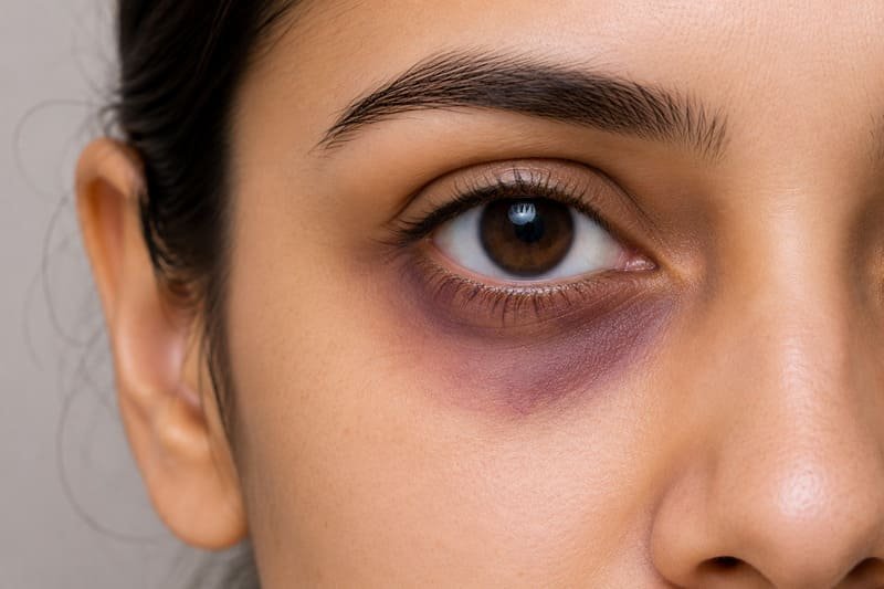 Vascular dark circles