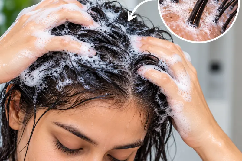 Scalp cleaning